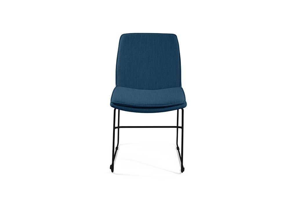 Maxwell---Sled-Base-B---Fabric-Navy---Front
