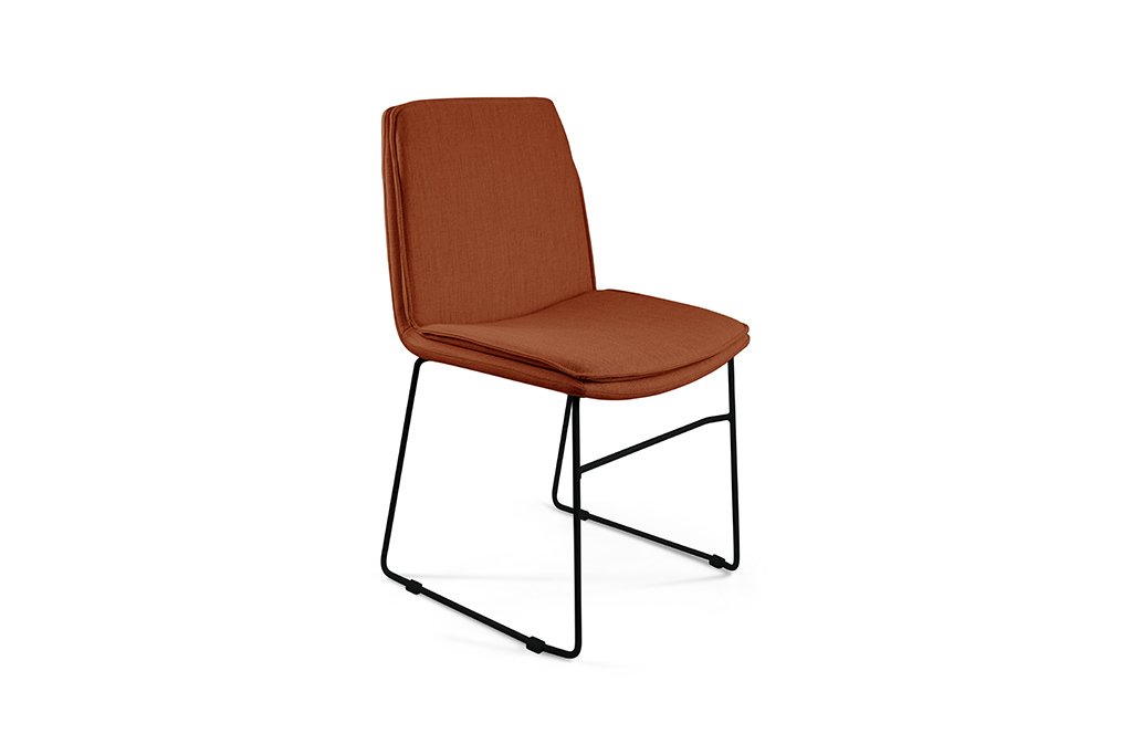Maxwell---Sled-Base-B---Fabric-Rust---Front-tilt