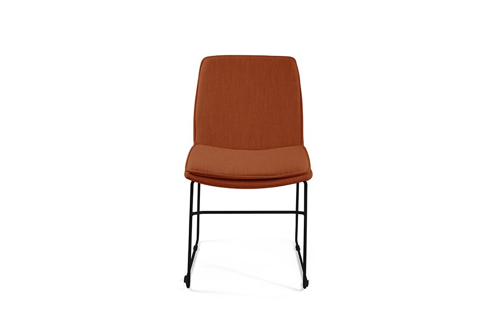 Maxwell---Sled-Base-B---Fabric-Rust---Front